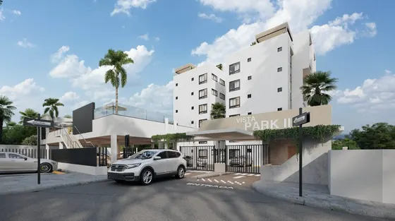 Entrada del residencial Vista Park II