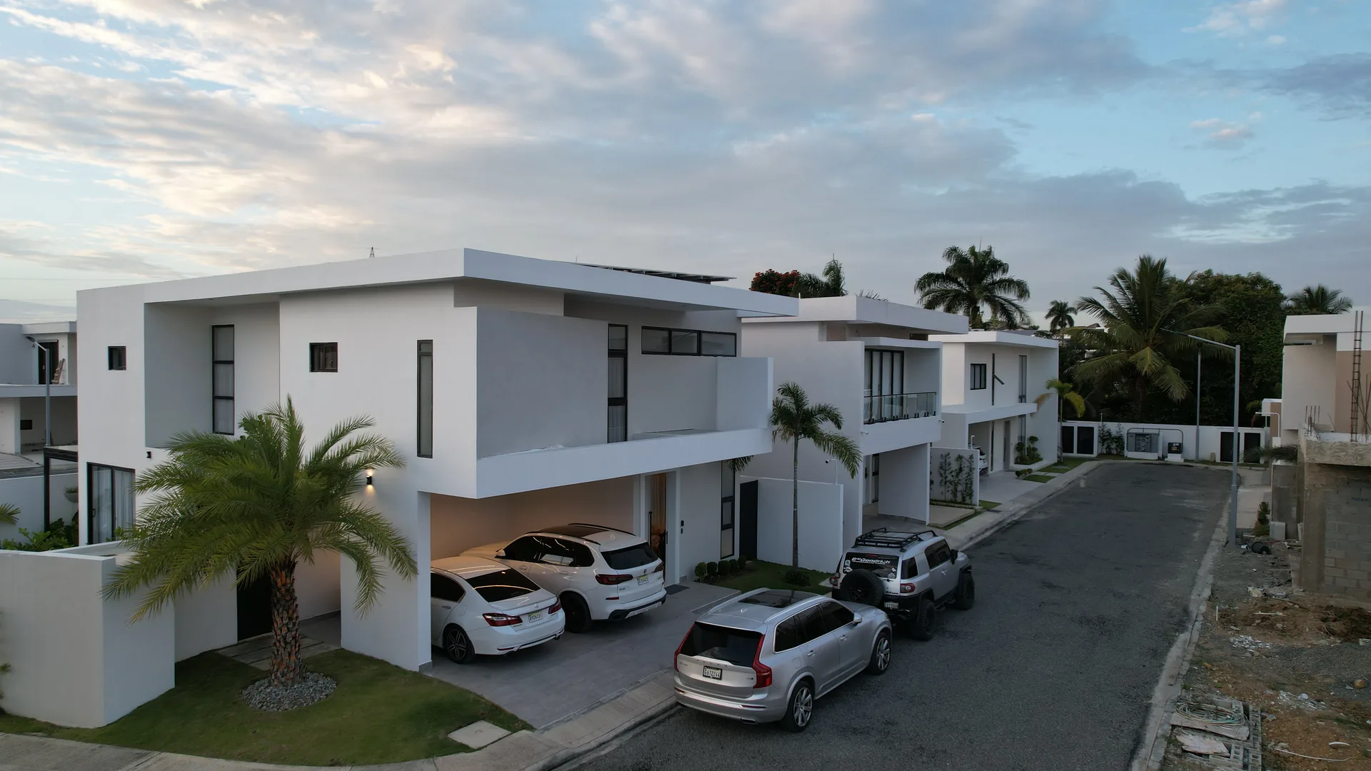 Villas terminadas de Vista Park Residences, San Francisco de Macorís