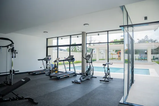Gimnasio de la casa club, Vista Park SFM