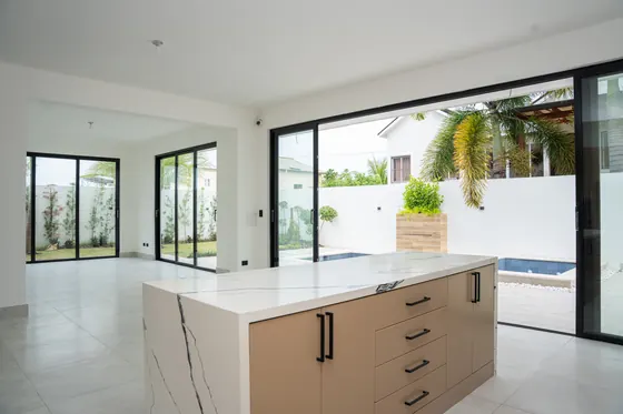 Cocina con isla, Vista Park SFM
